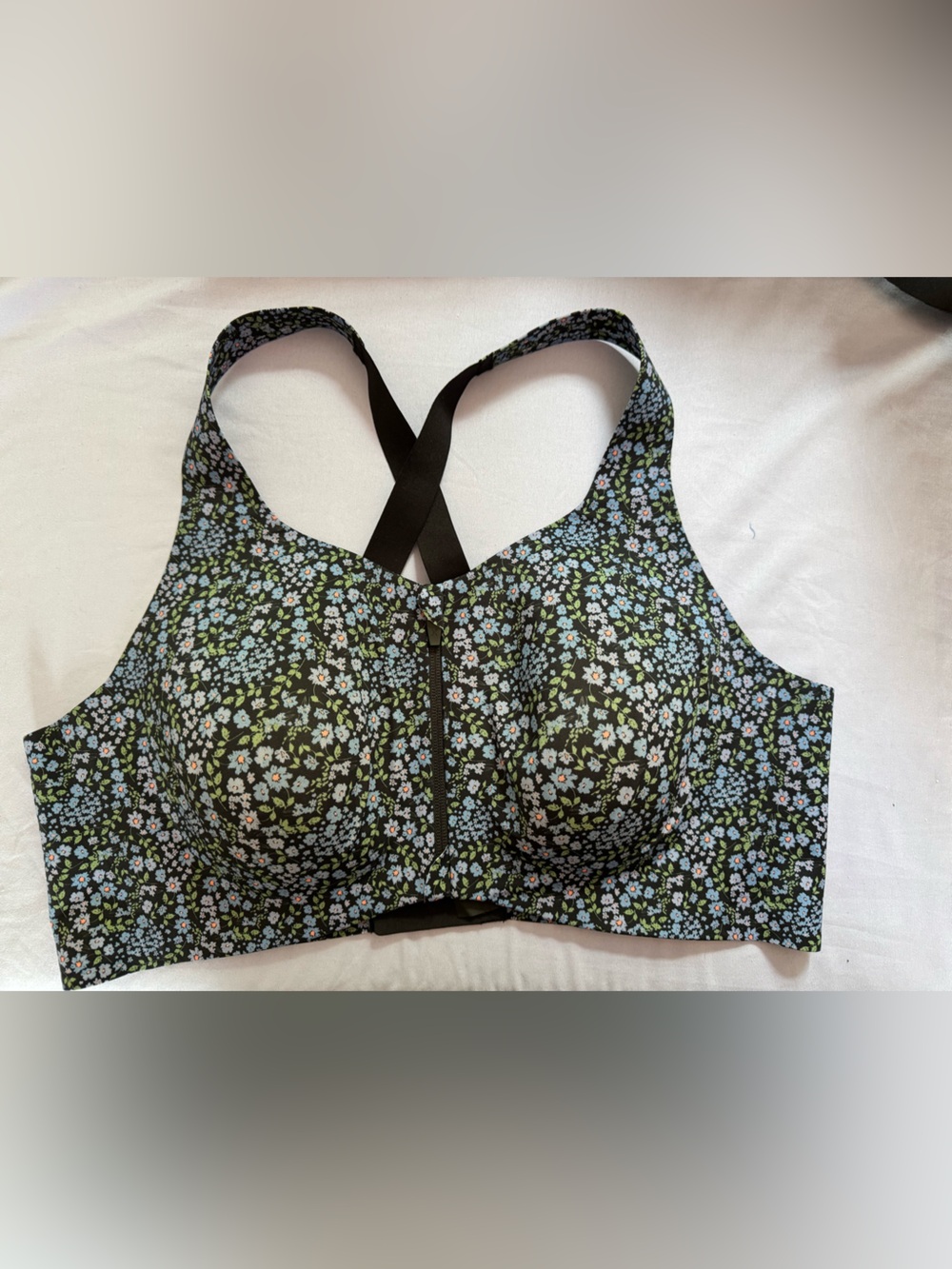 knix Floral Print Catalyst Sports Bra